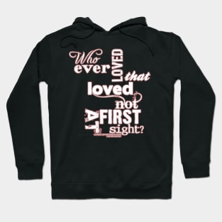 Christopher Marlowe Hero & Leander Love Quote Hoodie